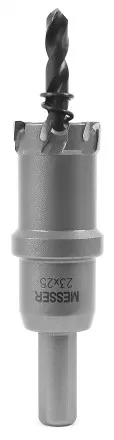 ТСТ коронка MESSER 23X25 с центрирующим сверлом и толкающей пружиной купить в Ноябрьске