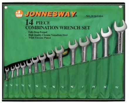 Набор ключей комбинированных 3/8&quot;-1-1/4&quot; 14предметов  Jonnesway W26414S 49030 купить в Ноябрьске