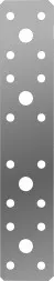 ЗУБР КП-2.0, 180 x 35 x 2 мм, цинк, крепежная пластина (310236-180-35)