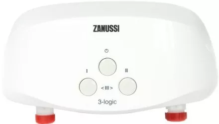 Водонагреватель проточный ZANUSSI 3-logic 3.5 T кран купить в Ноябрьске