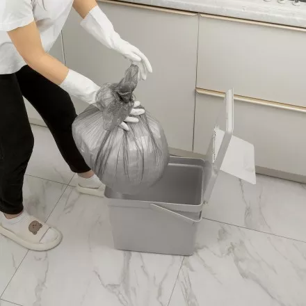 Пакеты для мусора 30 л x 50 шт. серые, Home Palisad 927075 купить в Ноябрьске