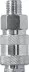 KRAFTOOL 1/4&quot;M - рапид муфта, переходник 06594-1/4 купить в Ноябрьске