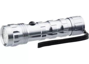 Фонарик светодиодный, алюминиевый корпус, влагозащищённый, 12 Led, 3хААА, Stern 90501 купить в Ноябрьске