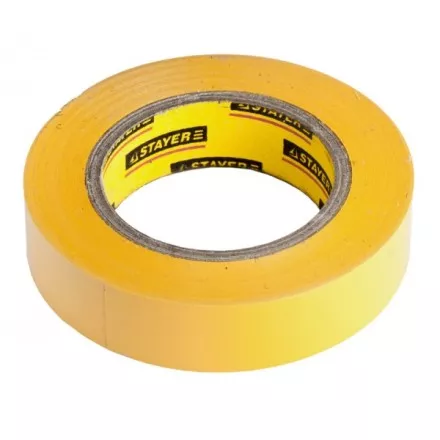 Изолента, STAYER Profi 12292-Y-15-10, ПВХ, на карточке, 15 мм х 10 м х 0,18мм, желтая 12292-Y-15-10 купить в Ноябрьске