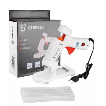 Пистолет клеевой DEKO DKGG100 SET4, 063-4971 купить в Ноябрьске