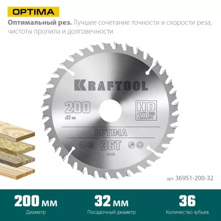 Диск пильный OPTIMA, повышенный ресурс 36951-200-32 купить в Ноябрьске