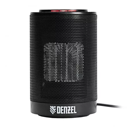 Тепловентилятор электрический керамический Denzel DTFC-1200, 3 режима, вентилятор, нагрев 600/1200 Вт 96418 купить в Ноябрьске