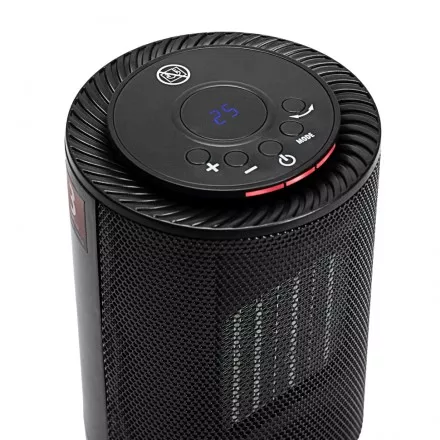Тепловентилятор электрический керамический Denzel DTFC-1200, 3 режима, вентилятор, нагрев 600/1200 Вт 96418 купить в Ноябрьске