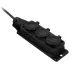 Удлинитель-шнур силовой Denzel Top Series 37421, КГТТ, 10м, 3 розетки, 3 x 1,5 мм, 3 м купить в Ноябрьске
