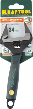 Ключ разводной SlimWide-S, 150 / 34 мм, KRAFTOOL 27263-15 купить в Ноябрьске