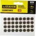 Накладки STAYER &quot;COMFORT&quot; на мебельные ножки, самоклеящиеся, фетровые, коричневые, круглые - диаметр 10 мм, 32 шт 40910-10 купить в Ноябрьске