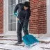 Лопата для уборки снега Palisad 61678, полипропилен, 450х450х1355 мм, алюминиевый черенок, усиленная, LUXE купить в Ноябрьске