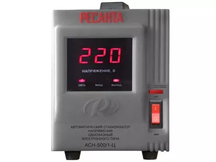 Стабилизатор РЕСАНТА АСН-500/1-Ц купить в Ноябрьске