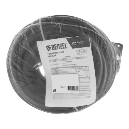 Удлинитель-шнур силовой Denzel Top Series , КГТТ, 20м, 3 розетки, 3 x 2,5 мм, 3 м 37423 купить в Ноябрьске