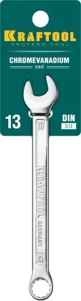 Ключи комбинированные KRAFTOOL, Cr-V, DIN 3113 27079-13 купить в Ноябрьске