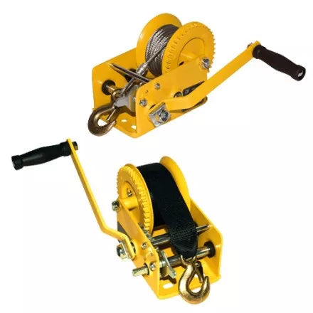 Лебедка ручная барабанная Magnus-Profi LRB-1350, 1350 кг, канат 10 м купить в Ноябрьске