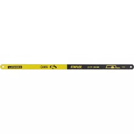 Полотно STAYER &quot;PROFI&quot; &quot;STAYER-FLEX&quot; по металлу, биметаллическое, 18TPI, 300 мм, 50 шт 15931-S50 купить в Ноябрьске