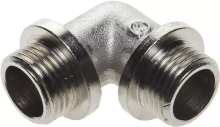 Уголок GENERAL FITTINGS с упором, никелированная латунь, ш/ш, 1/2&quot; 51072-S/S-1/2 купить в Ноябрьске