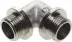 Уголок GENERAL FITTINGS с упором, никелированная латунь, ш/ш, 1/2&quot; 51072-S/S-1/2 купить в Ноябрьске