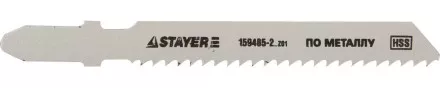 Полотна STAYER &quot;STANDARD&quot;, T118B, для эл/лобзика, HSS, по металлу (3-10мм), EU-хвост., шаг 2мм, 55мм, 2шт 159485-2_z01 купить в Ноябрьске