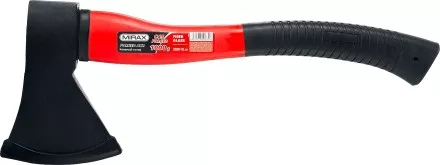 Топор MIRAX со стеклопластиковой обрезиненной рукояткой, 1,0кг 20601-10_z01 купить в Ноябрьске