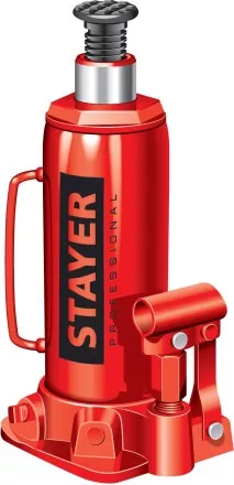 Домкрат STAYER &quot;PROFI&quot; гидравлический бутылочный, 12т, 210-400мм 43160-12 купить в Ноябрьске