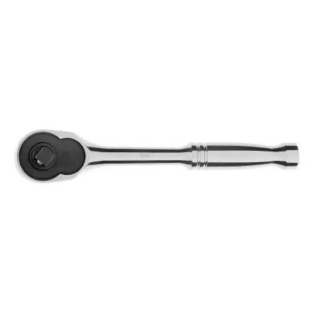 Ключ-трещотка 1/4&quot; Gross 14050, CrV, 120 зубьев, цельнометаллический, хром купить в Ноябрьске