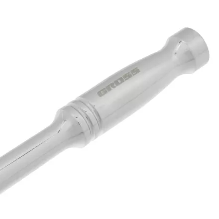 Ключ-трещотка 1/4&quot; Gross 14050, CrV, 120 зубьев, цельнометаллический, хром купить в Ноябрьске