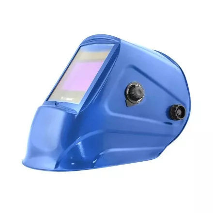 Маска сварщика GEFEST синяя ф-р 9500V FoxWeld без коробки купить в Ноябрьске