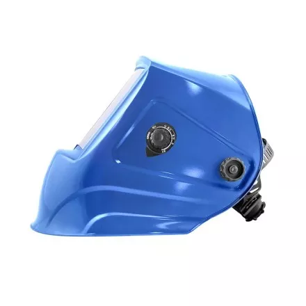 Маска сварщика GEFEST синяя ф-р 9500V FoxWeld без коробки купить в Ноябрьске