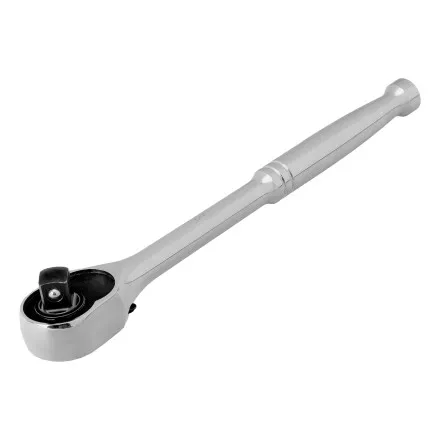 Ключ-трещотка 3/8&quot; Gross 14051, CrV, 120 зубьев, цельнометаллический, хром купить в Ноябрьске