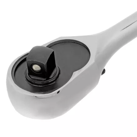 Ключ-трещотка 3/8&quot; Gross 14051, CrV, 120 зубьев, цельнометаллический, хром купить в Ноябрьске