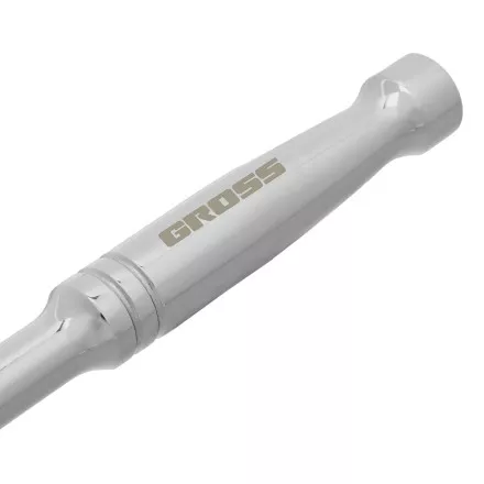 Ключ-трещотка 3/8&quot; Gross 14051, CrV, 120 зубьев, цельнометаллический, хром купить в Ноябрьске