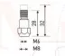 Держатель наконечника M8 32mm (36KD) MD0132-00 Ref. Aurora купить в Ноябрьске