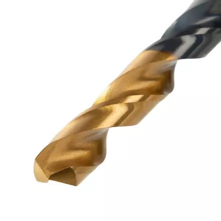 Набор сверл по металлу, 1-13 мм, HSS-Tin, Golden Tip, 25 шт Denzel 72323 купить в Ноябрьске