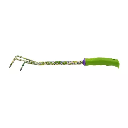 Рыхлитель 3 - зубый Palisad, 60 х 415 мм, стальной, пластиковая рукоятка, Flower Green, 620385 купить в Ноябрьске