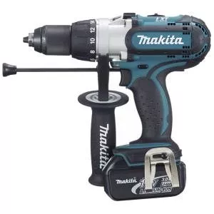 Дрель-шуруповерт аккумуляторная Makita DHP451RFE ударная купить в Ноябрьске