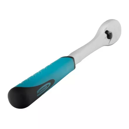 Ключ-трещотка 1/4&quot; Gross 14053, CrV, 90 зубьев, усиленный, хром купить в Ноябрьске
