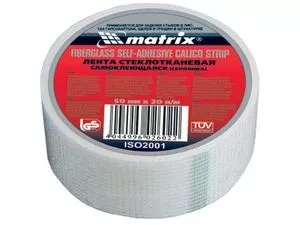 Серпянка самоклеящаяся 50 мм х 10м  MATRIX 89001 купить в Ноябрьске