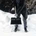 Лопата для уборки снега пластиковая, 380х360мм, без черенка, Россия Сибртех 61696 купить в Ноябрьске