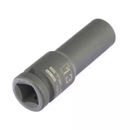 Головка ударная удлиненная шестигранная 13 мм 1/2&quot; CrMo Stels 13937 купить в Ноябрьске