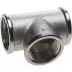 Тройник GENERAL FITTINGS никелированная латунь, г/г/г, 1&quot; 51052-1 купить в Ноябрьске