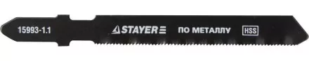 Полотна STAYER &quot;PROFI&quot;, T118G, для эл/лобзика, HSS, по металлу (0,5-1,5мм), EU-хвост., шаг 1,1мм, 50мм, 2шт 15993-1.1_z01 купить в Ноябрьске