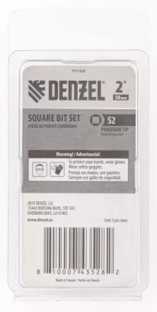 Бита S2x50, 5 шт. Denzel 7711325 купить в Ноябрьске