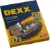 DEXX. Щетка дисковая для УШМ, витая стальная латунированная проволока 0,3мм, 175ммх22мм 35101-175 купить в Ноябрьске