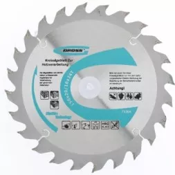 Пильный диск по дереву 160 x 20/16 x 24Т GROSS 73307