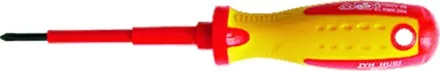 Отвертка Insulated Ph1 x 75 мм CrMo до 1000 В двухкомп. рукоятка MATRIX PROFESSIONAL 12926 купить в Ноябрьске