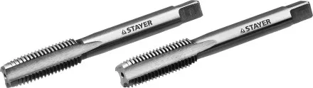 Комплект метчиков STAYER &quot;MASTER&quot;, сталь 9ХС, М12х1,75, 2 шт 28025-12-1.75-H2 купить в Ноябрьске