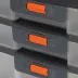 Органайзер для хранения с выдвижными лотками Stels 310х150х260мм, 4 секции, пластик Россия 90728 купить в Ноябрьске