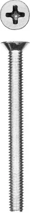 Винт DIN 965, M5 x 50 мм, 5 шт, кл. пр. 4.8, оцинкованный, ЗУБР 303116-05-050 купить в Ноябрьске
